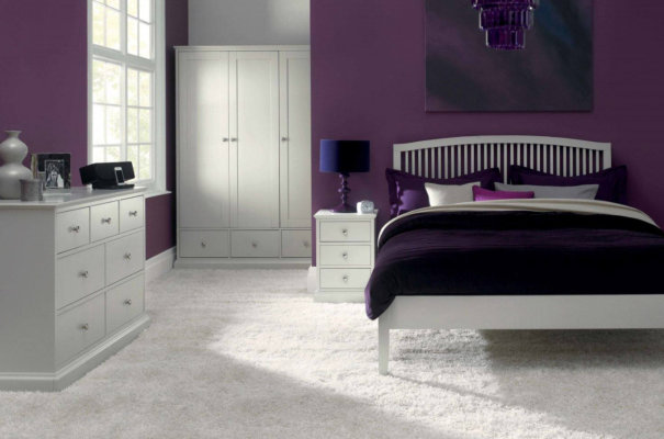 Bentley Ashby Bedroom Furniture - Soft Grey Cotton