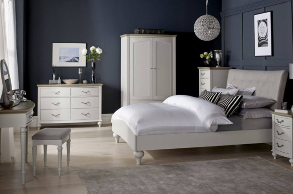 Bentley Montreux Grey Washed Oak & Soft Grey Bedroom Furniture
