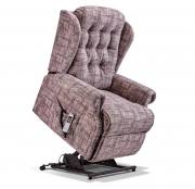 Dual motor chair pictured in Chedworth Damson 