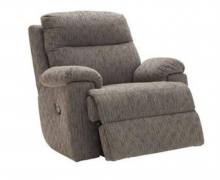 Harper manual recliner chair with footrest partially raised 