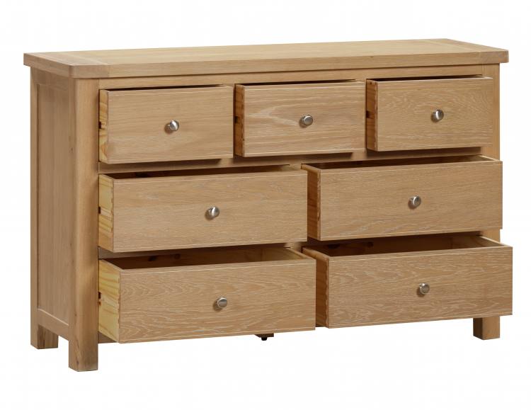 Chest shownwith open drawers 