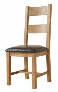 Pair of Telford PU Dining Chairs