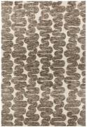 Rivara Brown Abstract Rug