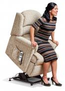 Small Dual motor chair shown in Ashby Beige 