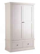 corndell annecy double wardrobe with drawers