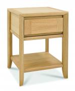 Bentley Designs - Bergen Oak Lamp Table with Drawer 8101-04