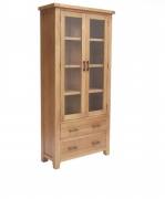 Hampton Oak Display cabinet 