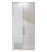 Pictured in White with 1 Mirrored Door (Left Hand). Passe-partout frame sold separately