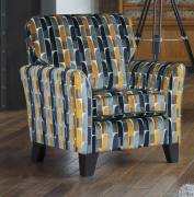Alstons Emelia Accent chair shown in fabric 3253 