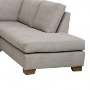 Chaise section shown attached to a corner group (1 back cushion only) 