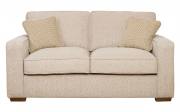 Pictured in Grace Linen with Dune Fawn scatter cushions and Mid Oak feet