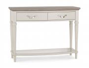 Bentley Designs Montreux Grey Washed Oak & Soft Grey Console Table