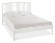 Bentley Designs Ashby White Slatted Double Bedstead