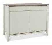 Bentley Designs - Bergen Grey Washed Oak & Soft Grey Modular Narrow Sideboard Unit