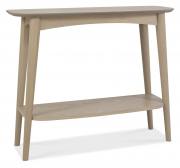 Bentley Designs Dansk Scandi Oak Console with Shelf 