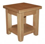 Oak End Table