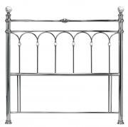 bentley krystal nickel kingsize headboard