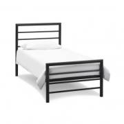 Bentley Designs Urban (90cm) Single 3' Metal Bedstead - Matt Black