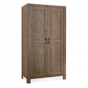 Bentley Designs Turin Double Wardrobe - Dark Oak