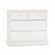 Bentley Designs - Ashby White 2+2 Drawer Chest