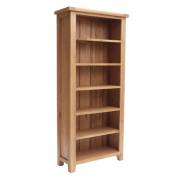 Tall Oak Bookcase