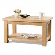Seville Standard Coffee Table with Shelf