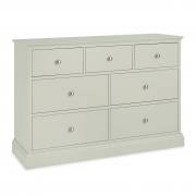 Bentley Designs - Ashby Soft Grey 3+4 Drawer Chest