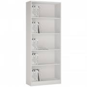 4 You Tall Wide Bookcase In Pearl White