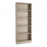  Basic Tall Wide Bookcase (4 Shelves) in Oak