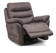 La-Z-Boy Anderson Power Swivel Rocker Recliner Chair with Adjustable Head Tilt