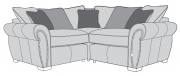 Buoyant Flair Small Pillow Back Corner Sofa - 1 Seater / Corner / 1 Seater (LH1+COR+RH1)