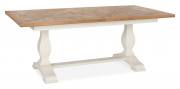 Bentley Designs Belgrave Two Tone 6-8 Centre Extension Dining Table 3003-3
