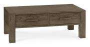 The Bentley Designs Turin Dark Oak Coffee Table with Drawers