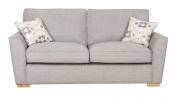 Pictured in Barley Silver with Lottie Silver scatter cushions