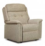 Sherborne Roma chair shown in Tuscany Pebble fabric 