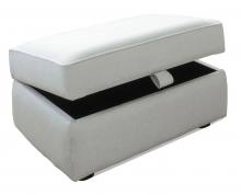 Alstons Lancaster storage stool (supplied on glide feet)