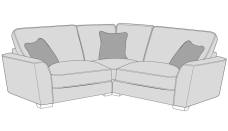 Buoyant Atlantis Standard Back Small Corner Sofa - LH1, COR, RH1