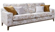 Alstons Fairmont grand sofa shown in fabric 4363, large scatter cushions in 4793, small scatter cushions in 4928