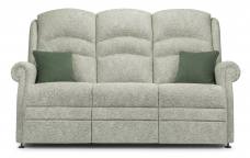 Ideal Beverley 3 Seater sofa shown in Alexandra Park Wave Sage fabric