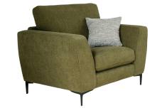 Alstons Inka chair in fabric 5900, small scatter cushion in 5530