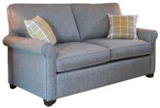 Alstons Poppy 2 seater shown in fabric 4719, scatters in 4533
