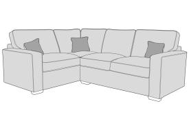 Buoyant Chicago Standard Back Corner Sofa - L1 + COR + R2