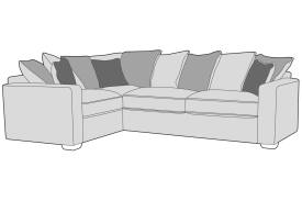 Buoyant Chicago Pillow Back Corner Sofa - L1 + COR + R2
