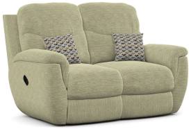 Sofa shown in Mendel Sage with Bruno Yellow scatter cushions 