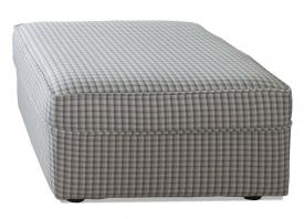 Alstons Lancaster standard footstool (supplied on glide feet)