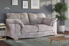 Buoyant Nicole 3 seater sofa shown in Titus Truffle fabric 