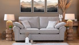 Alstons Alpine 3 seater sofa shown in fabric 3605