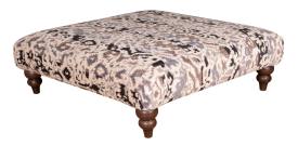 Stool shown in Burnaby Mono fabric 