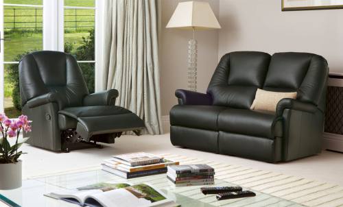 Sherborne Milburn Leather Sofas, Recliners & Suites