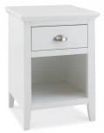 Bentley Designs - Hampstead White 1 Drawer Nightstand